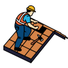 Roofing & Gutters Pros Logo